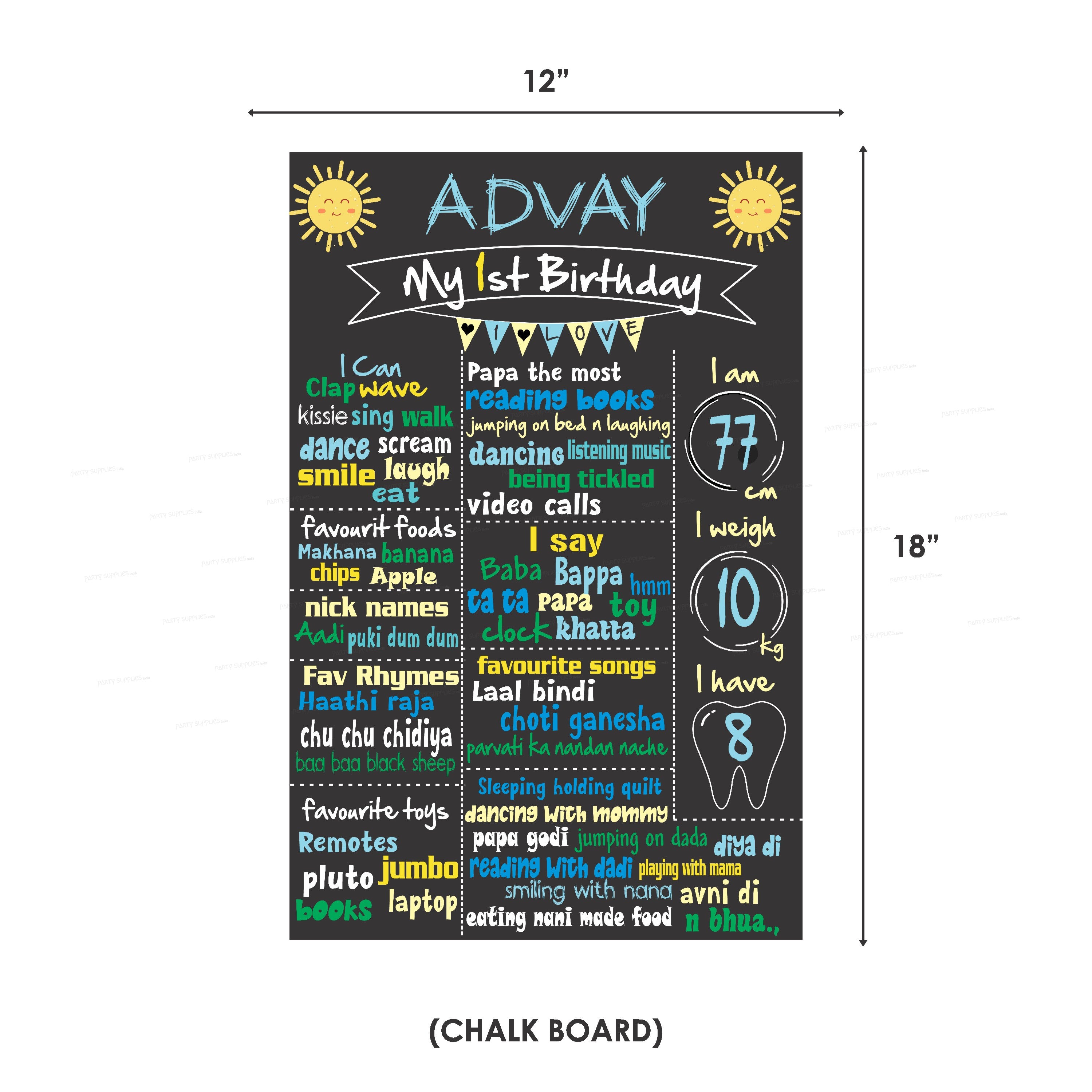 Sunshine Boy Theme Premium Kit