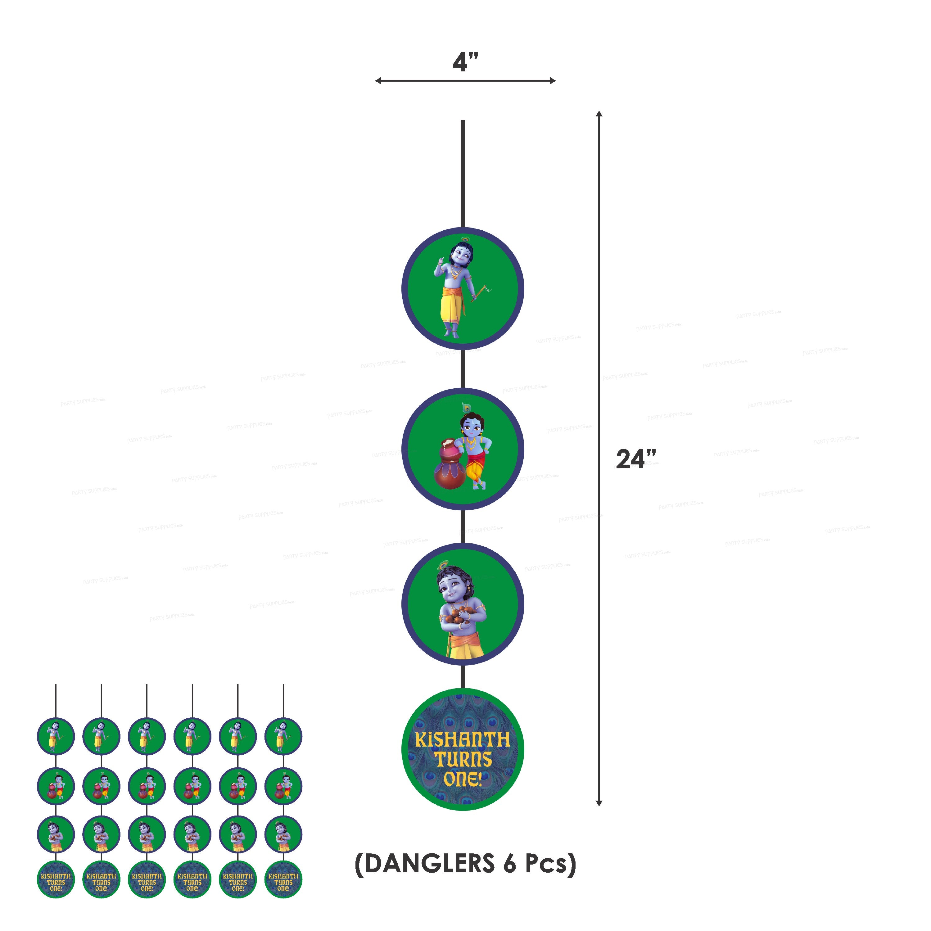 Little Krishna Theme Premium Kit