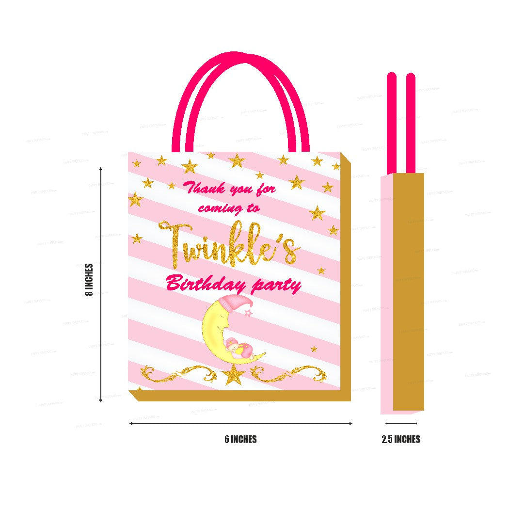 Twinkle Twinkle Little Star Girl Theme Return Gift Bag