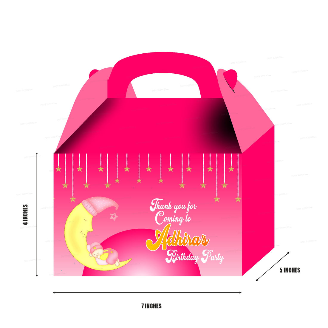 Twinkle Twinkle Little Star Girl Theme Goodie Return Gift Boxes