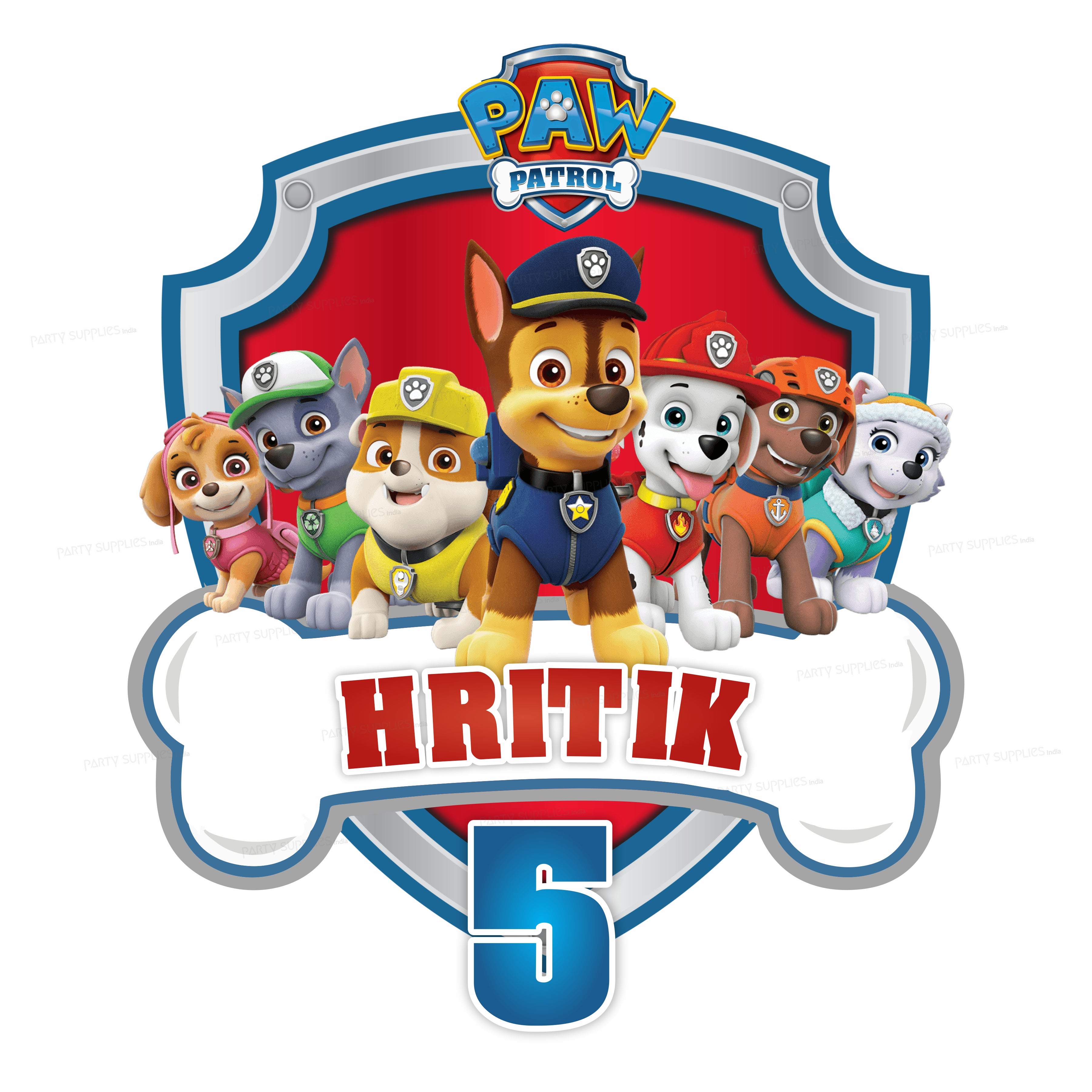 Paw Patrol theme Classic Combo Kit