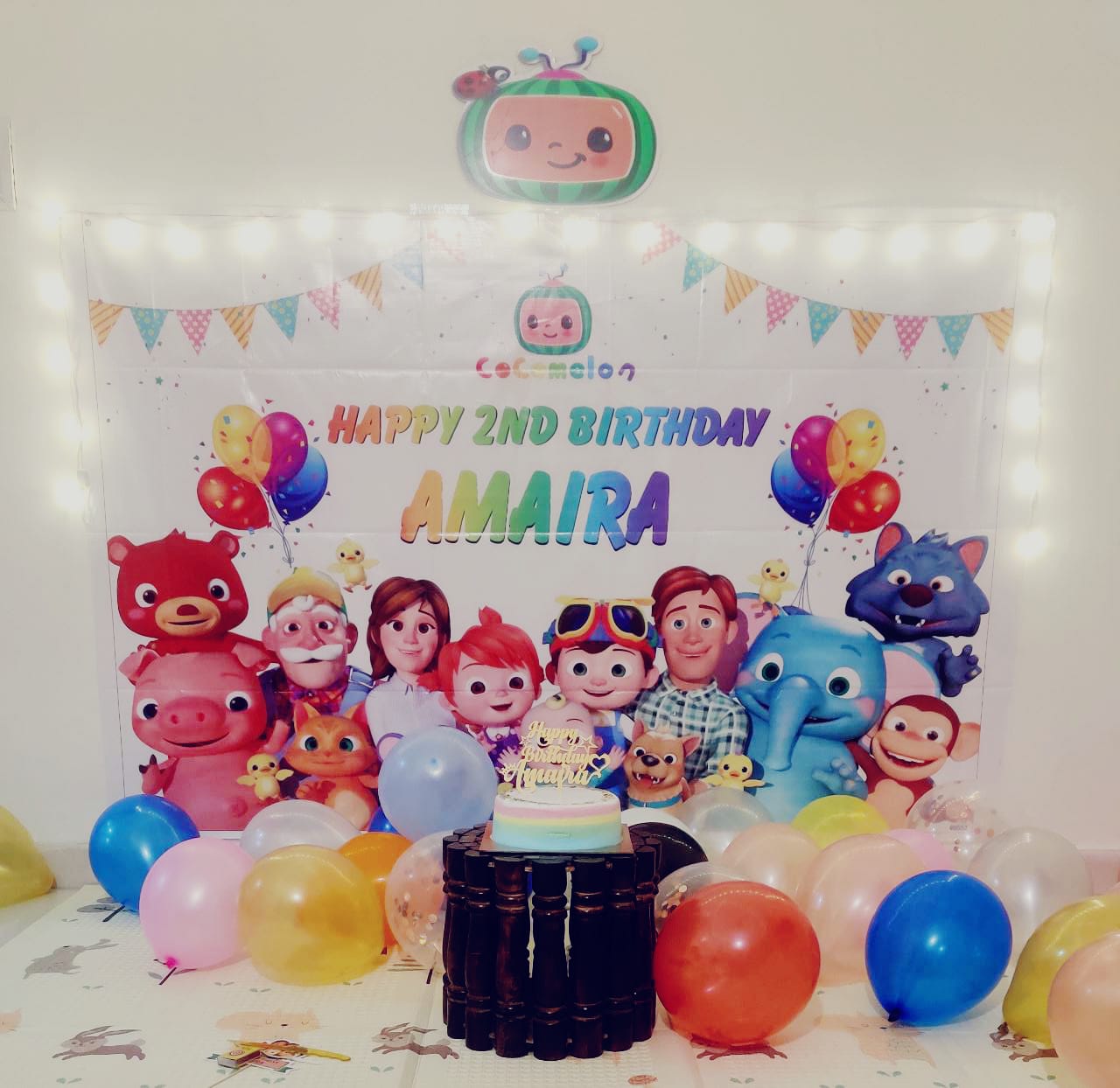 2nd birthday party themes for baby girl