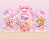 Labubu Theme Arch Backdrop - showcase