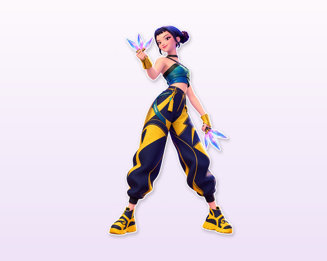 K-Pop Demon Hunters Theme Cutout KPD-07 - showcase