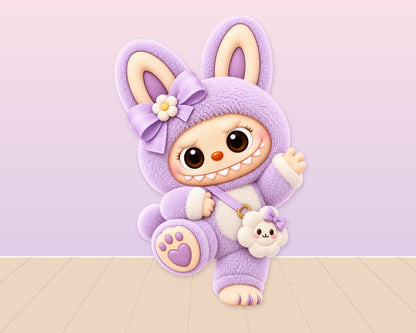 Labubu Theme Cutout LBU-02 - showcase