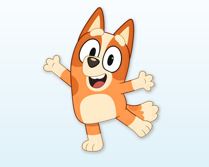 Bluey Theme Cutout BLY-07 - showcase