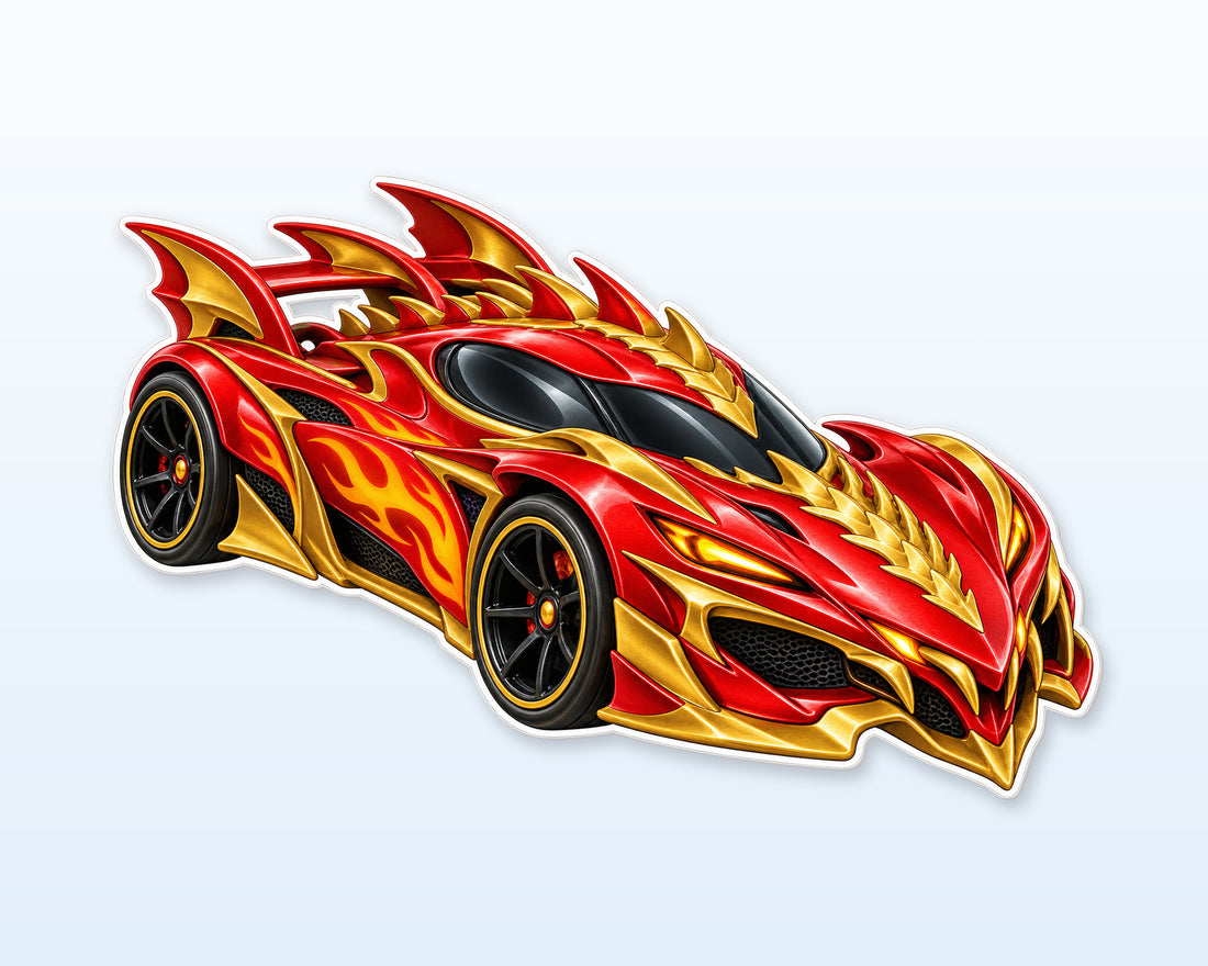 Hot Wheels Theme Cutout HWL-08 - showcase