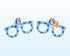 Bluey Theme Birthday Party Glasses - showcase