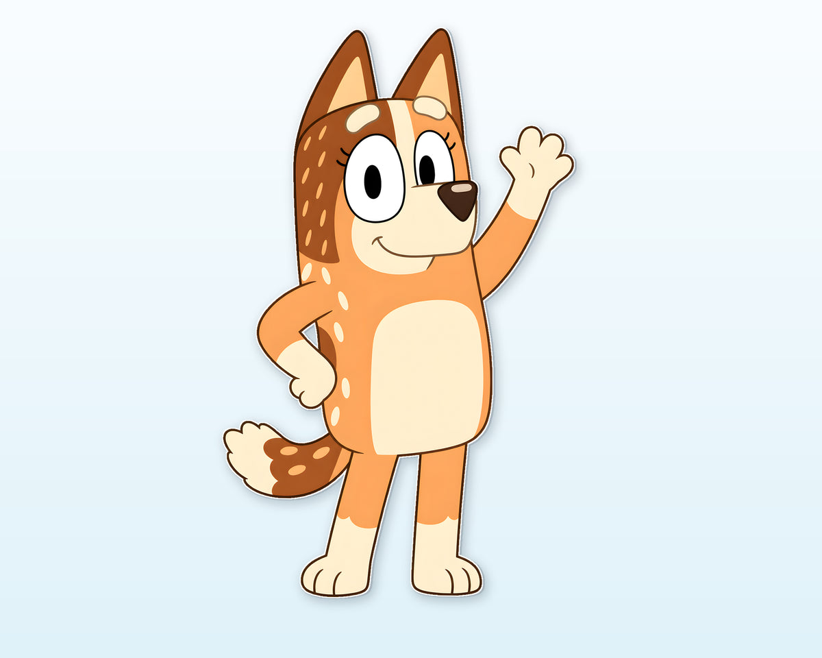 Bluey Theme Cutout BLY-06 - showcase