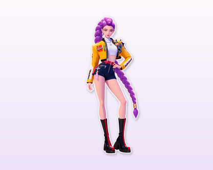K-Pop Demon Hunters Theme Cutout KPD-02 - showcase