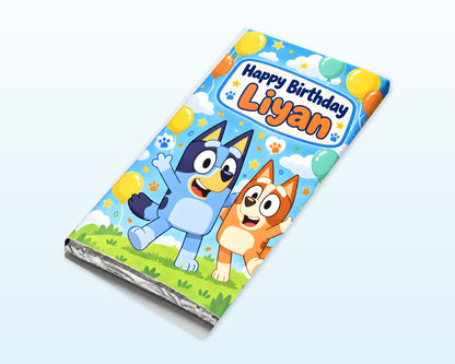 Bluey Theme Home Made Chocolate Return Gifts - showcase