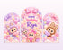 Labubu Theme Arch Backdrop - showcase