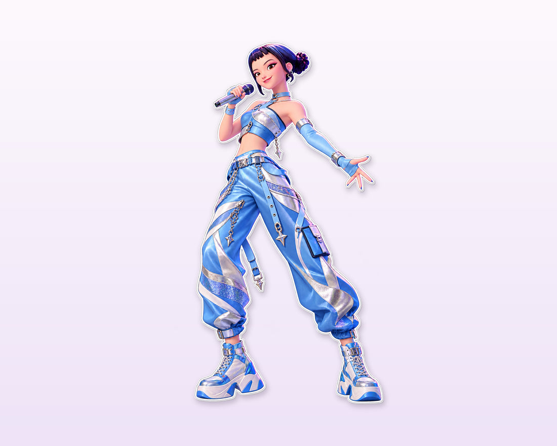 K-Pop Demon Hunters Theme Cutout KPD-06 - showcase