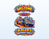 Hot Wheels Theme Personalized Door Hanging - showcase