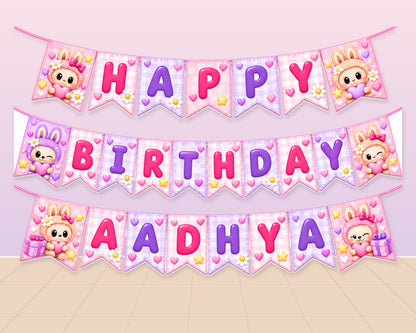 Labubu Theme Personalized Hanging - showcase