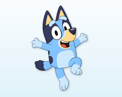Bluey Theme Cutout BLY-01 - showcase