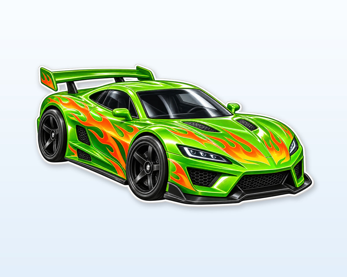 Hot Wheels Theme Cutout HWL-03 - showcase