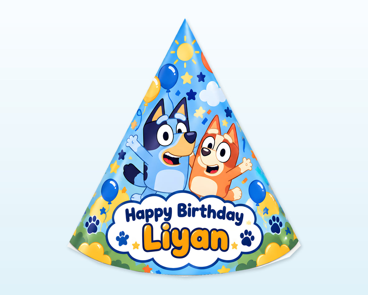 Bluey Theme Personalized Hat - showcase