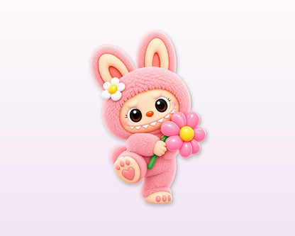 Labubu Theme Cutout LBU-03 - showcase