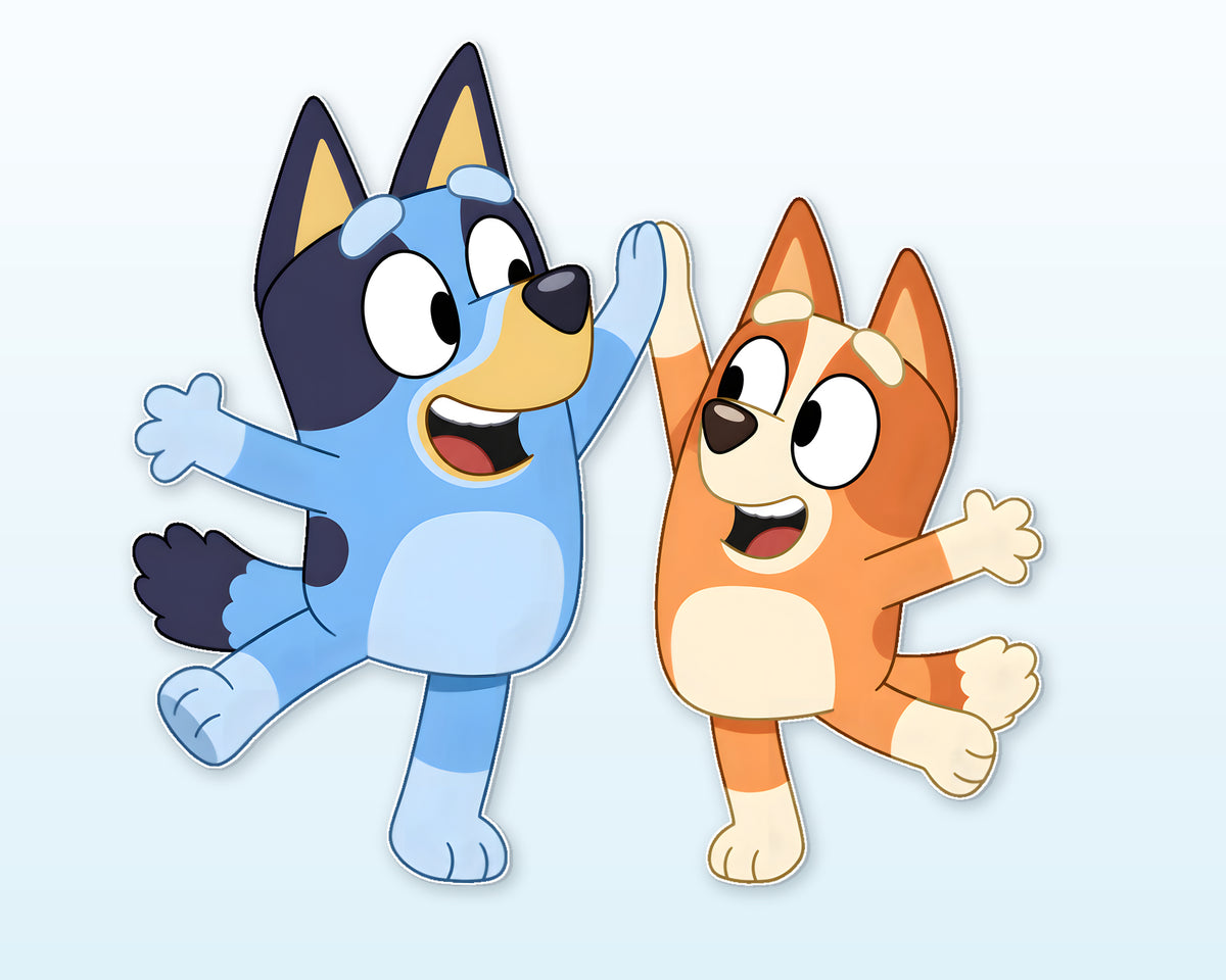Bluey Theme Cutout BLY-05 - showcase