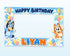 Bluey Theme Personalized Photobooth - showcase