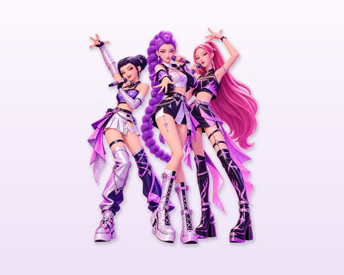K-Pop Demon Hunters Theme Cutout KPD-09 - showcase