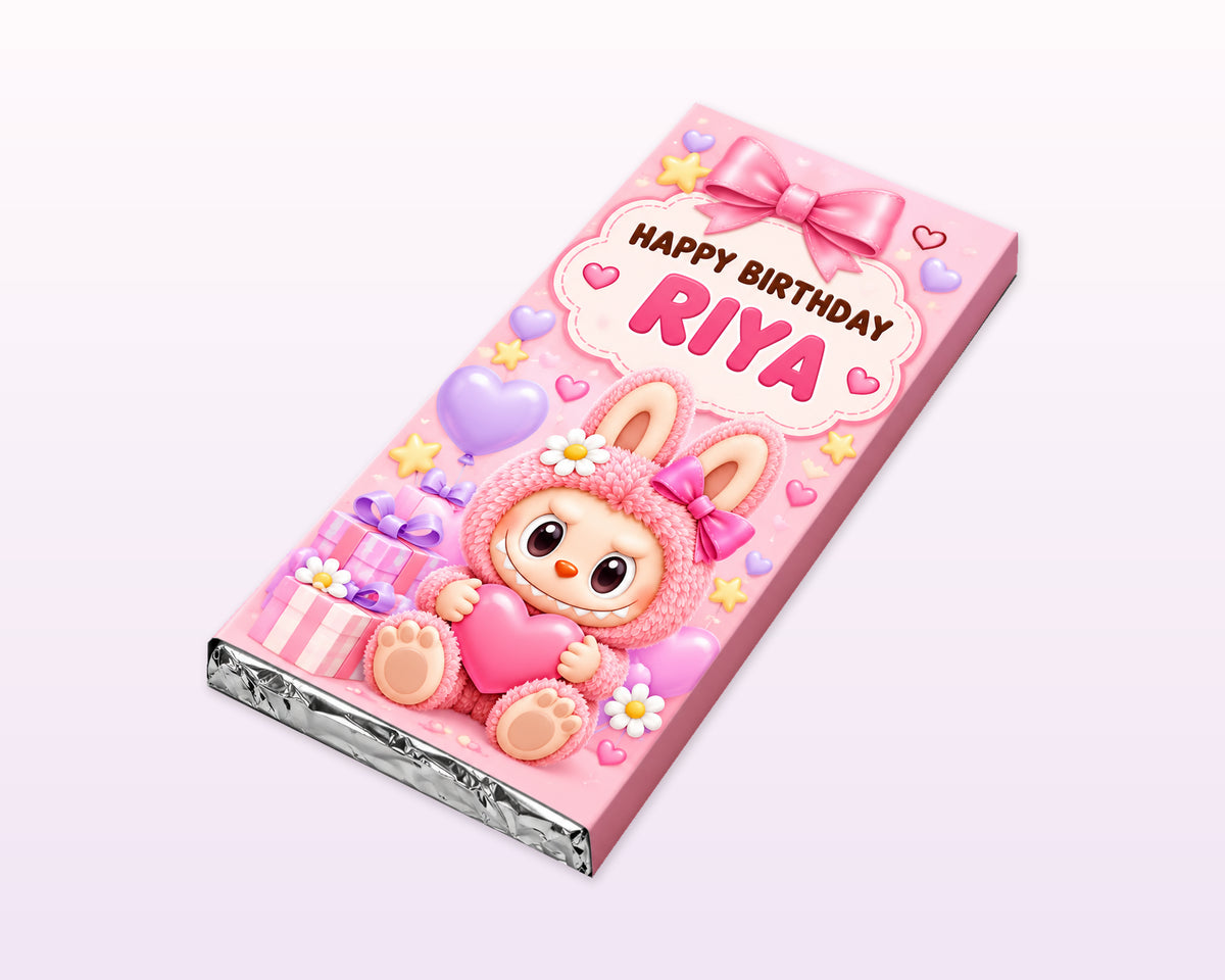 Labubu Theme Home Made Chocolate Return Gifts - showcase