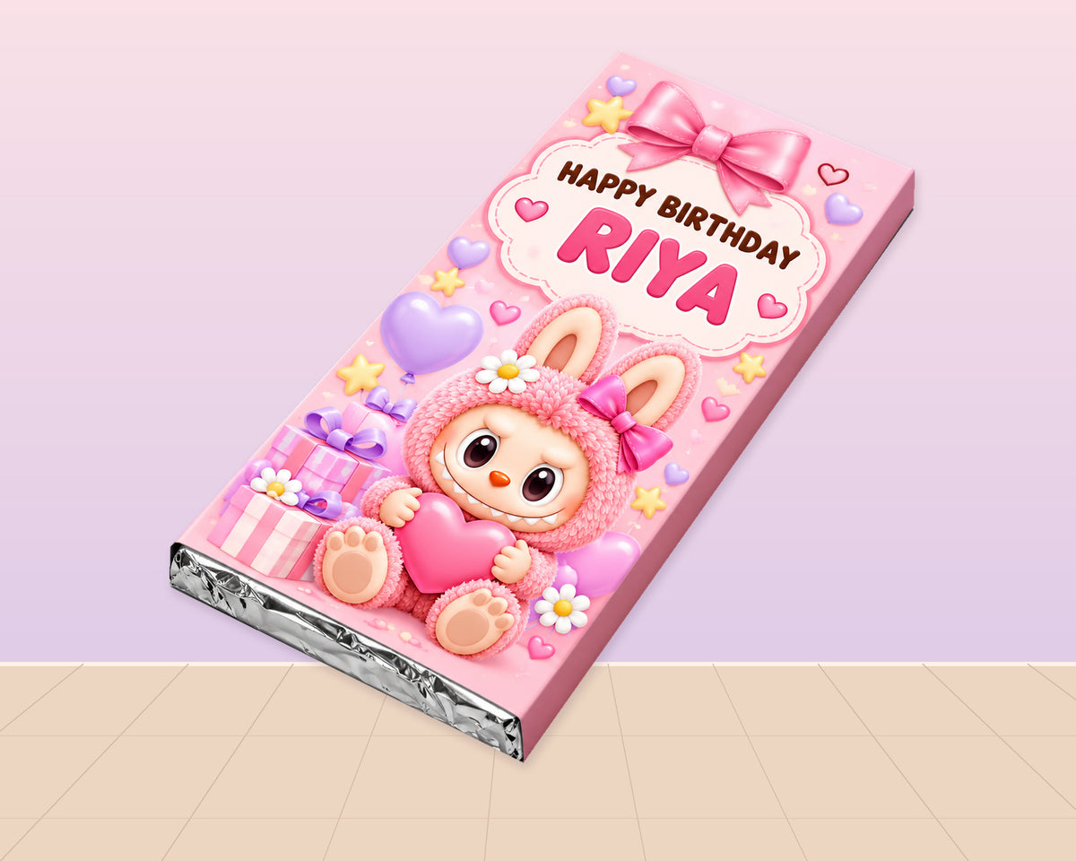 Labubu Theme Home Made Chocolate Return Gifts - showcase