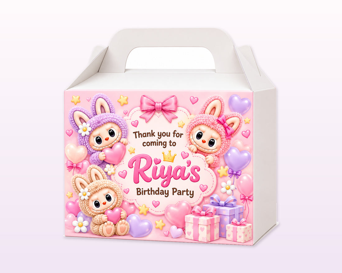 Labubu Theme Goodie Return Gift Boxes - showcase