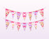 Labubu Theme Flag Hanging - showcase
