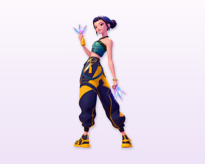 K-Pop Demon Hunters Theme Cutout KPD-01 - showcase