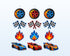Hot Wheels Theme Dangler - showcase