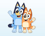 Bluey Theme Cutout BLY-02 - showcase