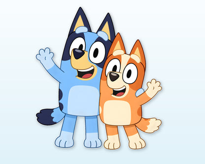 Bluey Theme Cutout BLY-02 - showcase