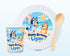 Bluey Theme Party Cups and Plates Combo - showcase