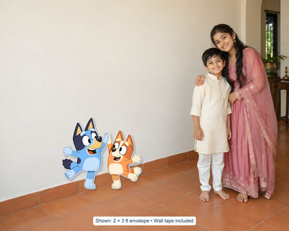Bluey Theme Cutout BLY-05 - in use