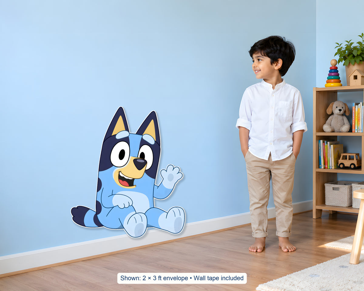 Bluey Theme Cutout BLY-04 - in use