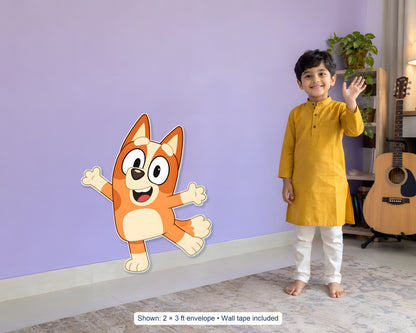 Bluey Theme Cutout BLY-07 - in use