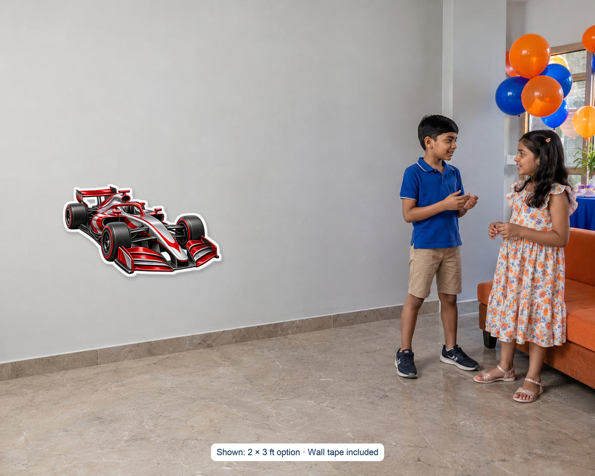 Hot Wheels Theme Cutout HWL-07 - in use