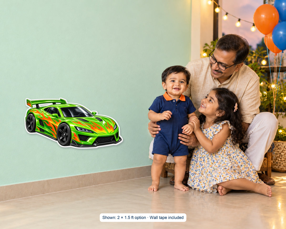Hot Wheels Theme Cutout HWL-03 - in use