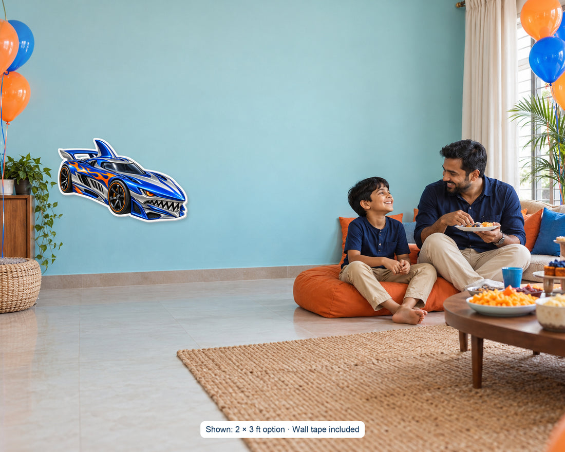 Hot Wheels Theme Cutout HWL-09 - in use
