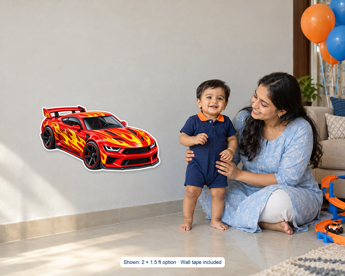 Hot Wheels Theme Cutout HWL-01 - in use