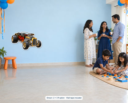 Hot Wheels Theme Cutout HWL-11 - in use