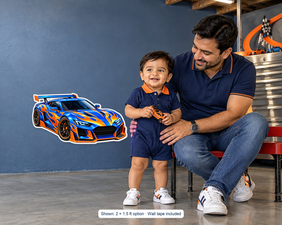 Hot Wheels Theme Cutout HWL-02 - in use