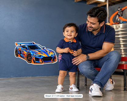 Hot Wheels Theme Cutout HWL-02 - in use