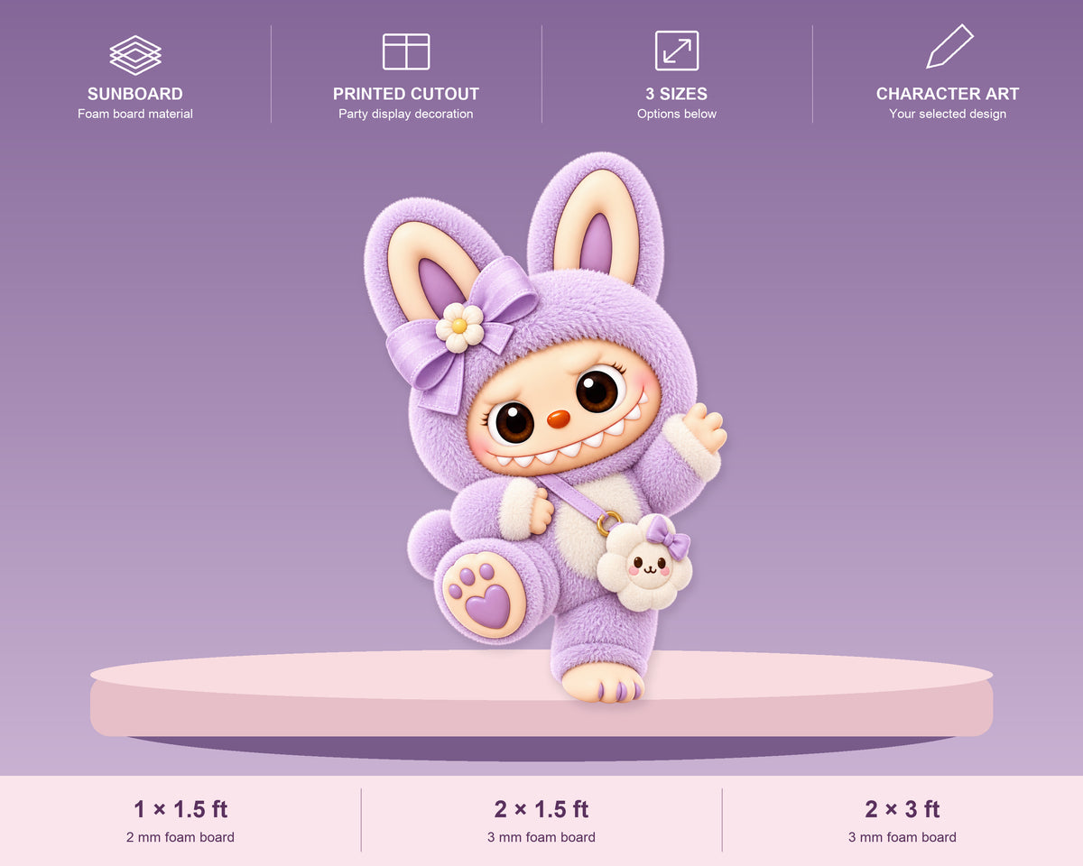Labubu Theme Cutout LBU-02 - product details