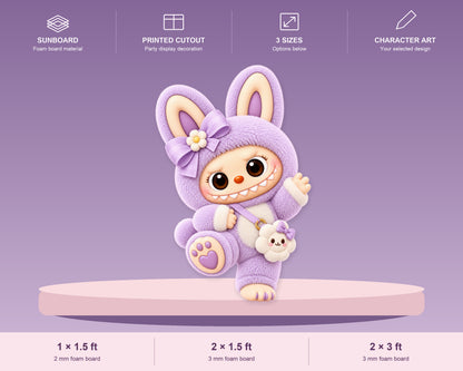 Labubu Theme Cutout LBU-02 - product details