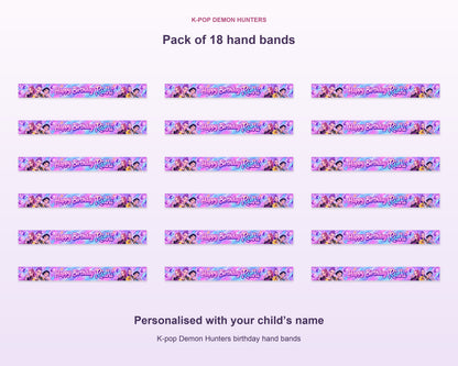 K-Pop Demon Hunters Theme Hand Band - product details