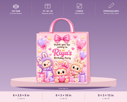 Labubu Theme Return Gift Bag - product details