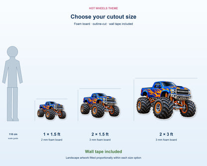 Hot Wheels Theme Cutout HWL-13 - product details